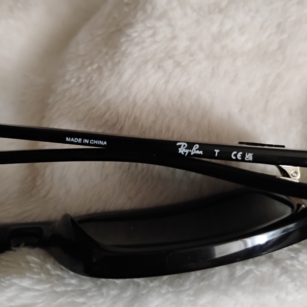 Ray-Ban Black Rectangular Frame Sunglasses - image 9